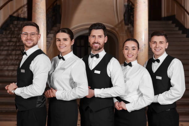 Elegant hospitality uniforms for hotel and restaurant staff — PRINORA Wear